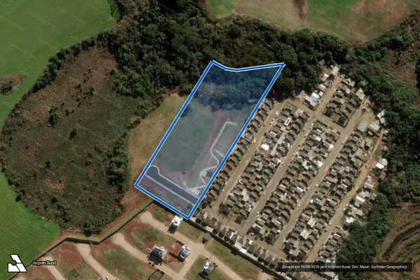 Imagem de satélite de FAZENDA PAIQUERE - GLEBA 03 em Passo Fundo - RS