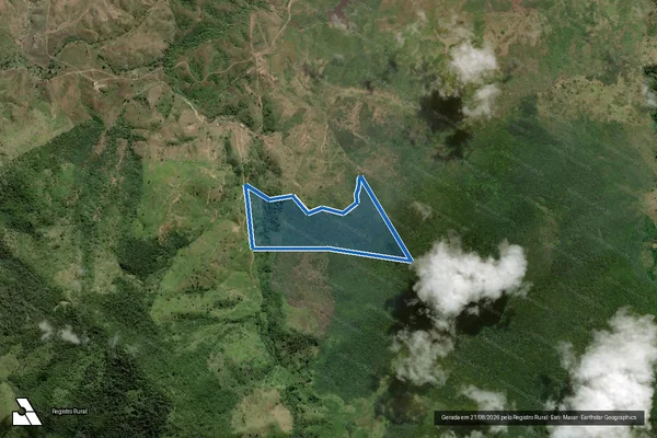 Imagem de satélite de FAZENDA SAMBA - Gleba 14 em Itarantim - BA