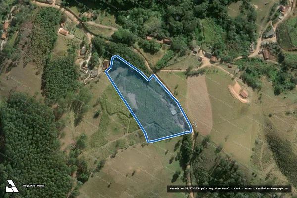 Imagem de satélite de SITIO SAO JOSE - SITIO SAO JOSE ? GLEBA 1 em Salesópolis - SP