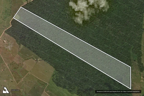 Imagem de satélite de Fazenda Terra Nova II - Parcela 4 em Cotriguaçu - MT