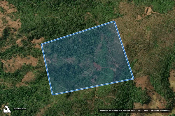 Imagem de satélite de FAZENDA MATA DA LAVRA - BLEBA 02 em Itapaci - GO