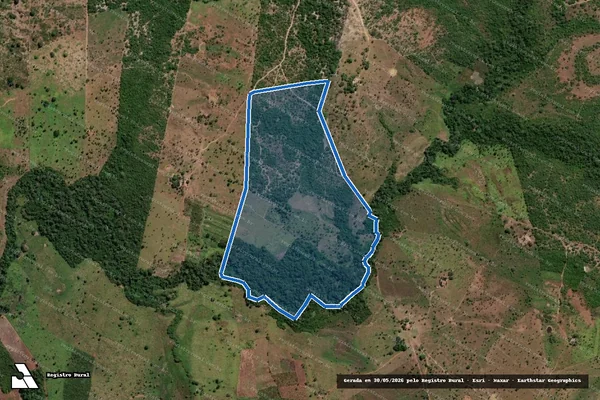 Imagem de satélite de FAZENDA BACABA - PARTE 1 em Montes Altos - MA
