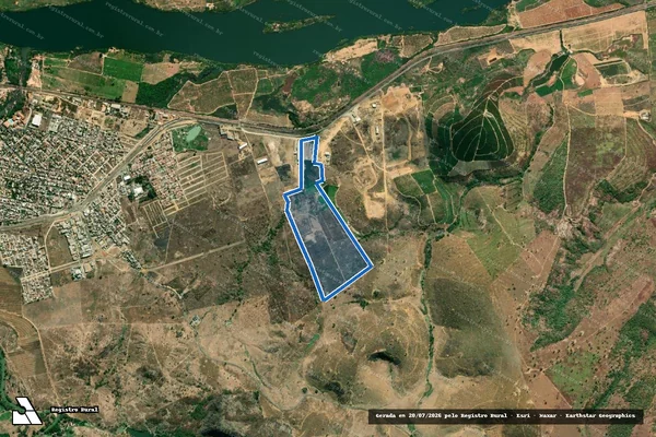 Imagem de satélite de Fazenda Santa Barbara - Parte 5 em Baixo Guandu - ES