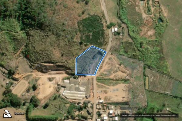 Imagem de satélite de Fazenda Cescal I - PARCELA 01 em Ubaporanga - MG