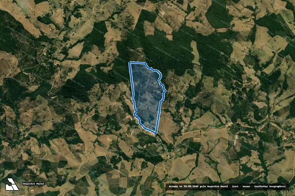 Imagem de satélite de Fazenda Adriana - Fazenda Adriana em Ouro Fino - MG
