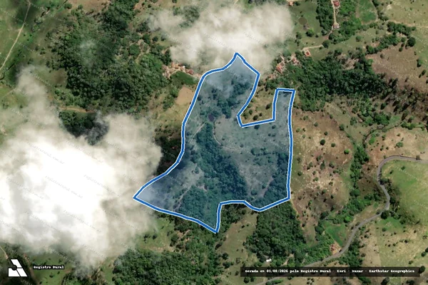 Imagem de satélite de FAZENDA CALDEIRAO - FAZENDA CALDEIRAO em Elísio Medrado - BA