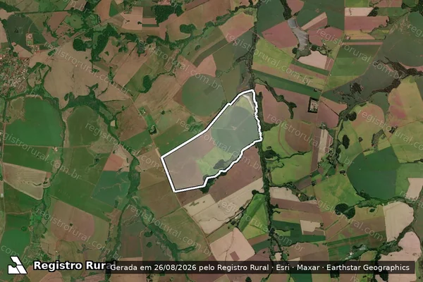 Imagem de satélite de FAZENDA BOA VISTA em Rolador - RS