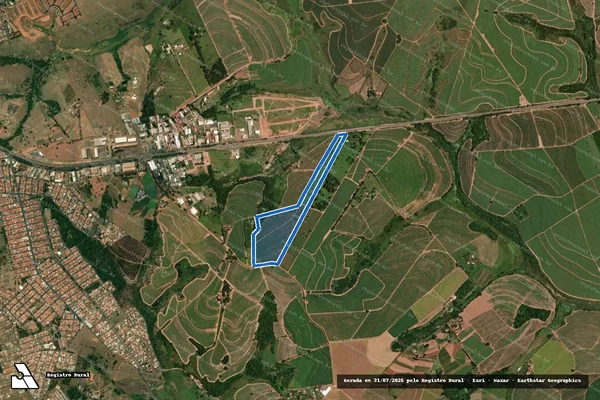 Imagem de satélite de Sítio Tijuco - Sítio Tijuco em Monte Alto - SP