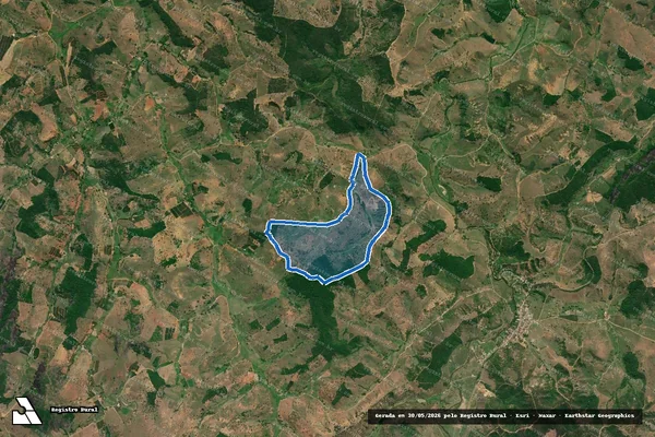 Imagem de satélite de FAZENDA NATURE - Parte 1 em Aimorés - MG