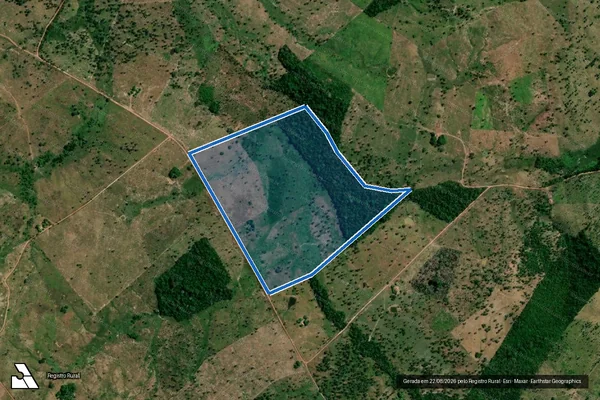 Imagem de satélite de PA OITO BARRACAS_LOTE 44 -  LOTE 44 em São Domingos do Araguaia - PA