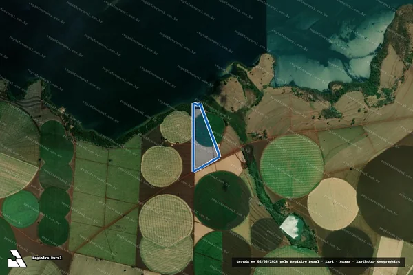 Imagem de satélite de FAZENDA FIGUEIRÃO ? PERIMETRO I - Parte 1 em Miguelópolis - SP