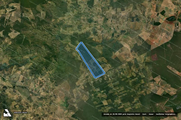 Imagem de satélite de FAZENDA CUMBE DOIS - FAZENDA CUMBE DOIS em Brejolândia - BA