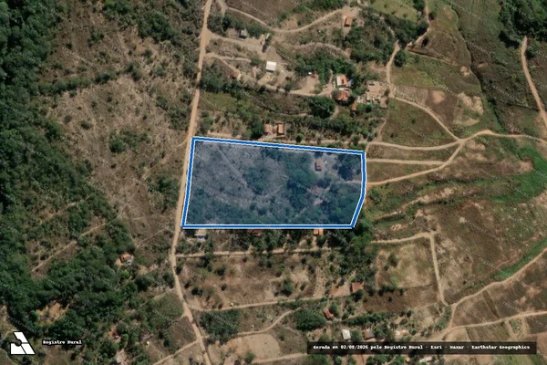 Imagem de satélite de FAZENDA PARAÍSO DE BAIXO - GLEBA 03 CH: 77-78-79 em Ouvidor - GO