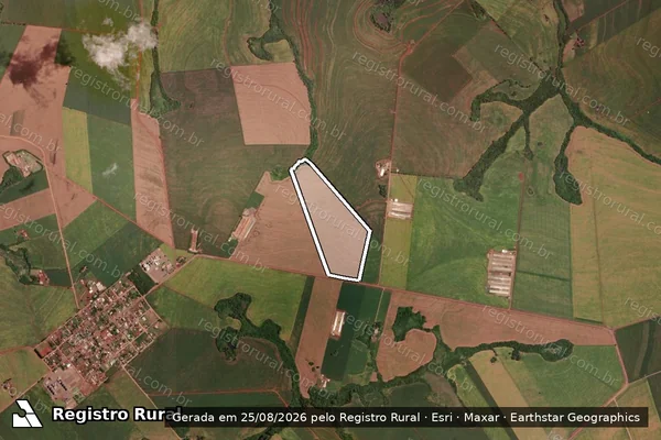 Imagem de satélite de LOTE N° 33-B, 33, 33-A-1, 33-A - LOTE N° 33-B, 33, 33-A-1, 33-A em Ubiratã - PR