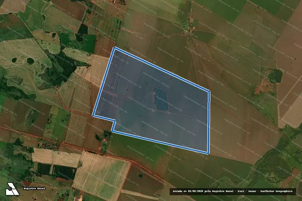 Imagem de satélite de Fazenda Modelo - Parcela 1 em Itaporã - MS