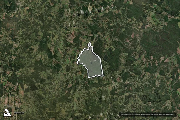 Imagem de satélite de Fazenda Guaruja - Gleba 2 em Bocaina do Sul - SC