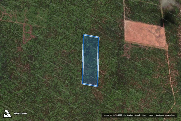 Imagem de satélite de Projeto de Assentamento Pedro Ezequiel de Araújo - Lote 221 - 001 em Ipanguaçu - RN