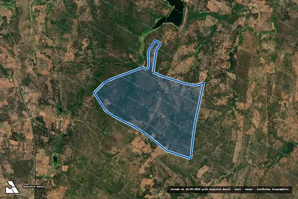 Imagem de satélite de PITOMBEIRA DO CAIS - Parte 1 em Cuité - PB