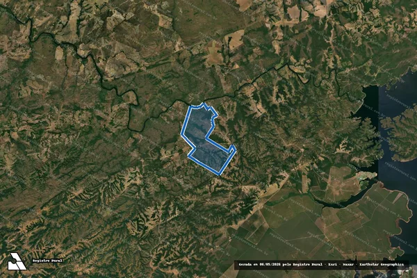 Imagem de satélite de Fazenda Santa Luzia do Paraiso / Parte 1 em Chapada dos Guimarães - MT