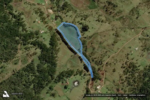 Imagem de satélite de FAZENDA SANTO ANTONIO em Lages - SC