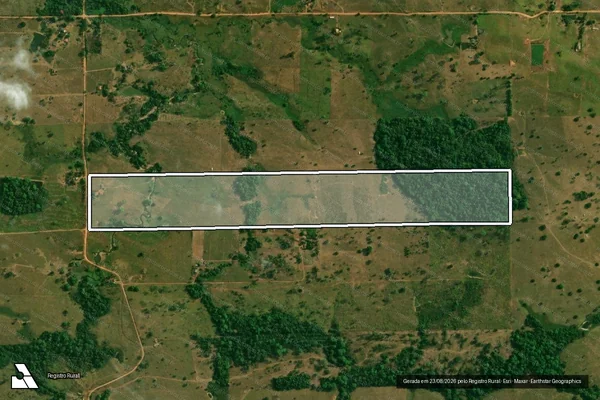 Imagem de satélite de LOTE 31A - SÍTIO PANTANAL