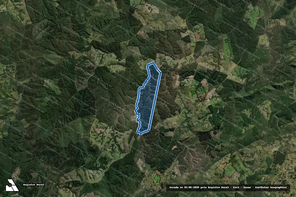 Imagem de satélite de Fazenda Santa Inocência