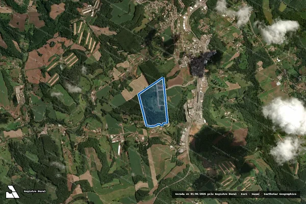 Imagem de satélite de Granja Suruvi - Granja Suruvi ? Mat. 9.337 em Concórdia - SC
