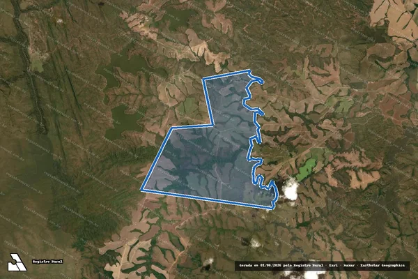 Imagem de satélite de Fazenda Entre Rios - REMANESCENTE em Paranatinga - MT