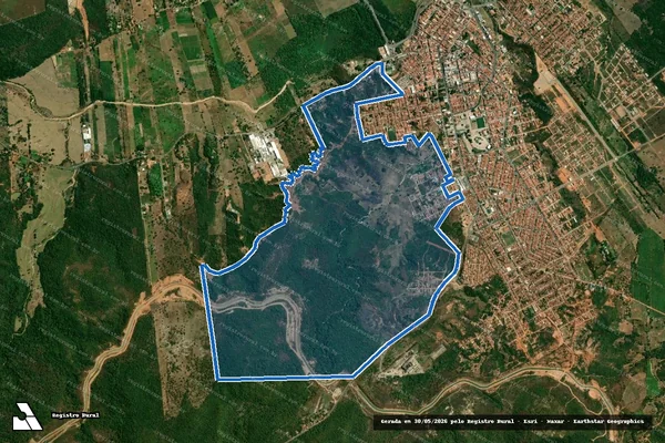 Imagem de satélite de SÍTIO TUPINAMBÁ - Parte 4 em Barbalha - CE