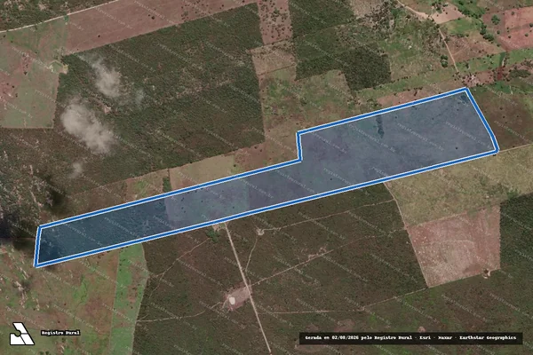 Imagem de satélite de Fazenda Malhada - Parte 7 em Exu - PE