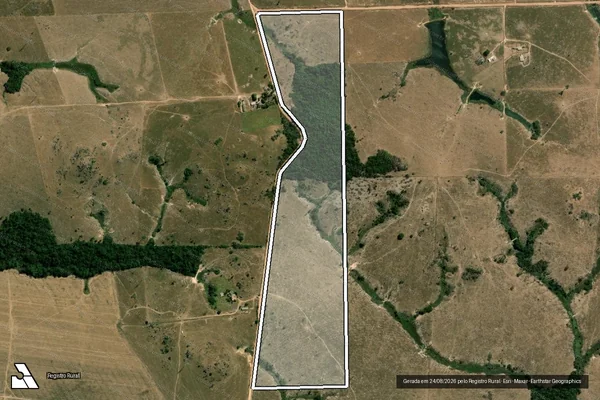 Imagem de satélite de Sitio Carvalho II ? Lote 743-1 - Sitio Carvalho II ? Lote 743-1 em Paranaíta - MT