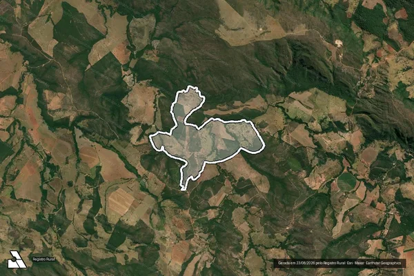 Imagem de satélite de Fazenda Boa Esperança - Parte 1 em Pitangui - MG