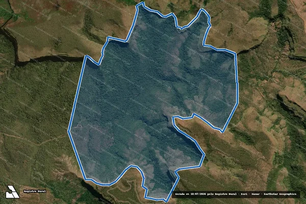 Imagem de satélite de Lote nº06 do Loteamento Fazenda Chapada Alta (Fazenda Oficina) - Lote nº06 do Loteamento Fazenda Chapada Alta (Fazenda Oficina) em Monte do Carmo - TO