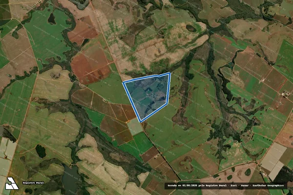 Imagem de satélite de LOTE 1 - FAZENDA DA MACENA - Parte 1 em Vacaria - RS
