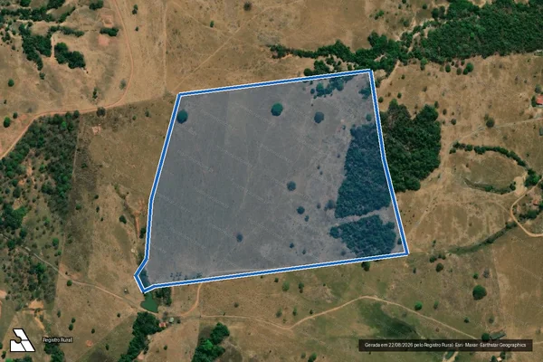Imagem de satélite de FAZENDA AREIAS II - 001 em Israelândia - GO