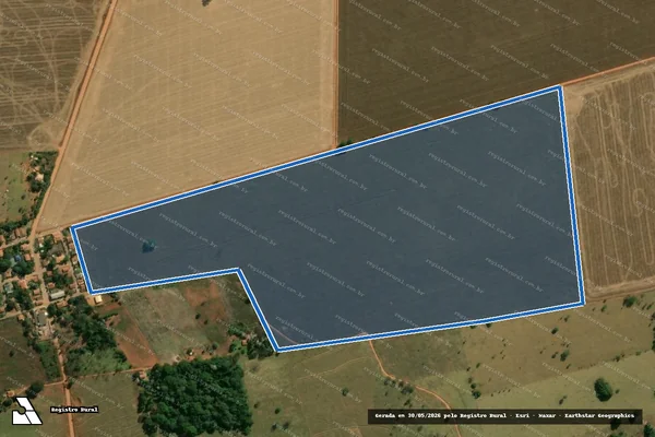 Imagem de satélite de FAZENDA BOM SUCESSO - 001 em Anicuns - GO