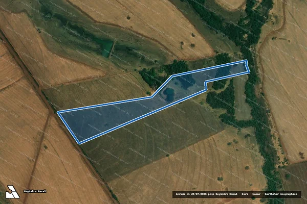Imagem de satélite de FAZENDA BOA VISTA - Gleba 02 em Ituiutaba - MG