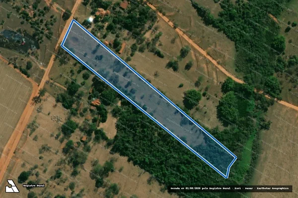 Imagem de satélite de Sítio São João - Parte 2 em Guaiçara - SP