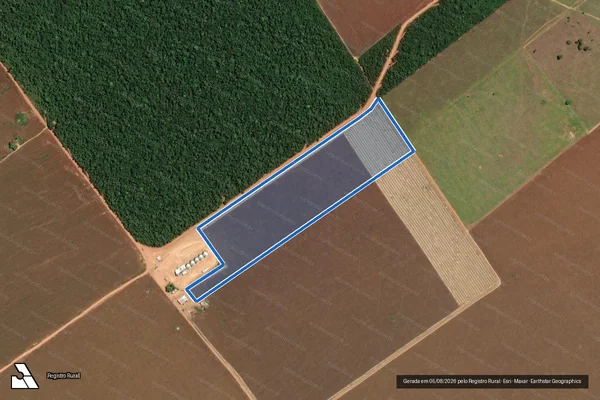 Imagem de satélite de Fazenda Buffon I - Parcela I - Parcela I em Marcelândia - MT