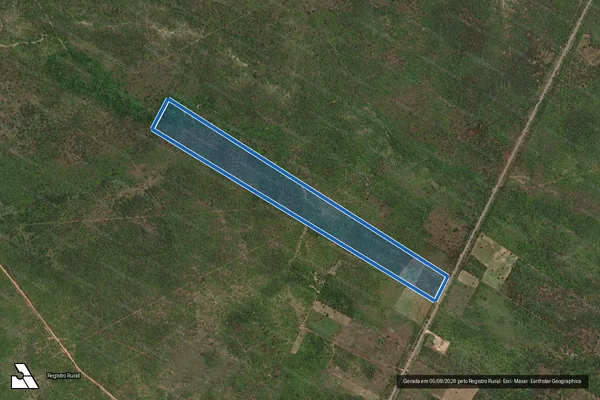 Imagem de satélite de PROJETO DE ASSENTAMENTO CORDÃO DE SOMBRA ? LOTE 88 - Parte 1 em Mossoró - RN