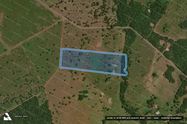 Imagem de satélite de Fazenda Nossa Senhora Aparecida  - Parte 1 em Acorizal - MT