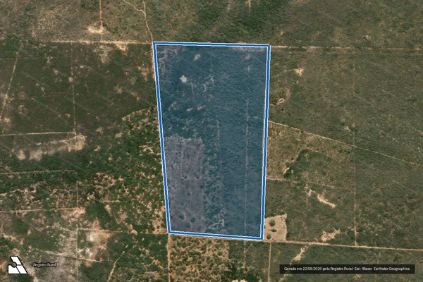 Imagem de satélite de FAZENDA ALBERGARIA DO PINDOBA - GLEBA 03 em Tucano - BA