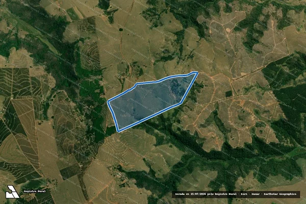 Imagem de satélite de Fazenda Vitória ? Gleba C - Parte 2 em Garça - SP