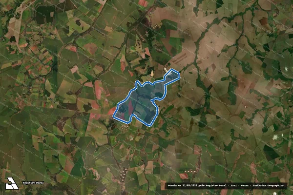Imagem de satélite de FAZENDA CERVO GALHEIRO - SUCURI MIRIM em Dourados - MS