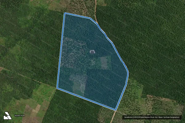 Imagem de satélite de PA MONTE ALEGRE/DENDÊ - LOTE 20 - Lote 20 em São Mateus do Maranhão - MA