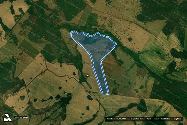 Imagem de satélite de Fazenda Roncador - PARTE 1 em Ponta Porã - MS