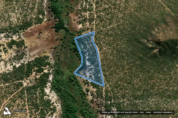 Imagem de satélite de Fazenda Flexeira - Gleba 1 em Montalvânia - MG