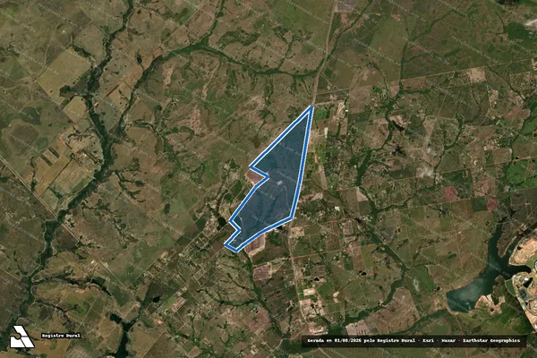 Imagem de satélite de Fazenda Mirante - Área Remanescente em Cuiabá - MT