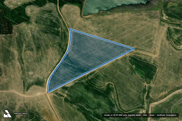 Imagem de satélite de FAZENDA NOSSA SENHORA DO PILLAR - GLEBA B em São Vicente do Sul - RS