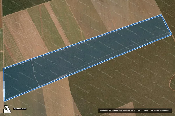Imagem de satélite de FAZENDA SANTO EXPEDITO III - PARTE 1 em Uruçuí - PI